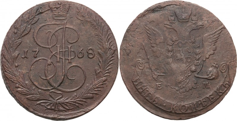 Russia 
RUSSIA/ RUSSLAND/ РОССИЯ

Russia. Catherine II. 5 Kopek (kopeck) 1768...