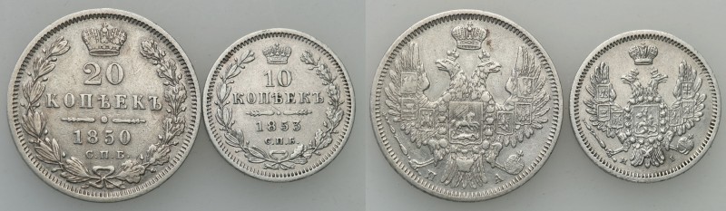 Russia 
RUSSIA/ RUSSLAND/ РОССИЯ

Russia. Nicholas l. 10 Kopek (kopeck) 1853,...