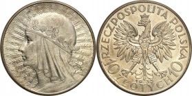 Poland II Republic
POLSKA/ POLAND/ POLEN / POLOGNE / POLSKO

II RP. 10 zlotych 1933 Women Head 

Pięknie zachowany egzemplarz. Intensywny połysk ...