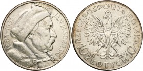 Poland II Republic
POLSKA/ POLAND/ POLEN / POLOGNE / POLSKO

II RP. 10 zlotych 1933 Sobieski 

Przyzwoicie zachowane detale. Moneta czyszczona.Pa...
