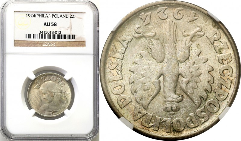 Poland II Republic
POLSKA/ POLAND/ POLEN / POLOGNE / POLSKO

II RP. 2 zlote 1...