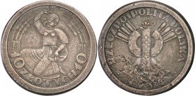 Probe Coins / Projects of the Second Polish Republic
POLSKA / POLAND / POLEN / II RP / PROBA / PATTERN

II RP. A later copy of the pattern coin 10 ...