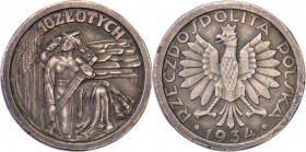 Probe Coins / Projects of the Second Polish Republic
POLSKA / POLAND / POLEN / II RP / PROBA / PATTERN

II RP. A later copy of the pattern coin 10 ...