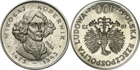 Probe coins Polish People Republic (PRL) and Poland
POLSKA / POLAND / POLEN / PATTERN / PROBE / PROBA

PRL. PROBE aluminum 100 zlotych 1973 Koperni...