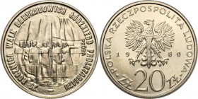 Probe coins Polish People Republic (PRL) and Poland
POLSKA / POLAND / POLEN / PATTERN / PROBE / PROBA

PRL. PROBE Nickel 20 zlotych 1980 Walki Bryg...