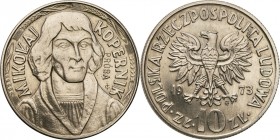 Probe coins Polish People Republic (PRL) and Poland
POLSKA / POLAND / POLEN / PATTERN / PROBE / PROBA

PRL. PROBE Nickel 10 zlotych 1973 Kopernik ...