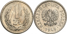 Probe coins Polish People Republic (PRL) and Poland
POLSKA / POLAND / POLEN / PATTERN / PROBE / PROBA

PRL. PROBE Nickel 1 zloty 1949 nominal 

R...
