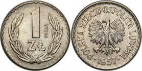 Probe coins Polish People Republic (PRL) and Poland
POLSKA / POLAND / POLEN / PATTERN / PROBE / PROBA

PRL. PROBE Nickel 1 zloty 1957 nominal 

P...