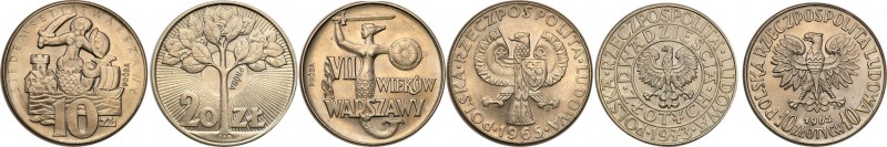 Probe coins Polish People Republic (PRL) and Poland
POLSKA / POLAND / POLEN / P...