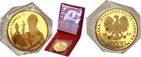 Polish Gold Coins since 1990
POLSKA / POLAND / POLEN / GOLD / ZLOTO

PRL. 10.000 zlotych 1982 John Paul II Pope, stempel lustrzany w ORYGINALNEJ zg...