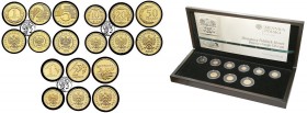 Polish Gold Coins since 1990
POLSKA / POLAND / POLEN / GOLD / ZLOTO

Miniatury Polskich coins Powszechnego Obiegu 2008, GOLD 

Zestaw 9 miniatur ...
