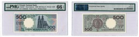 Banknotes
POLSKA / POLAND / POLEN / POLSKO / POLOGNE

Miasta Polskie - Gniezno - 500 zlotych 1990 - A - PMG 66 EPQ 

Wysoka nota gradingowa na św...