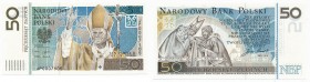 Banknotes
POLSKA / POLAND / POLEN / POLSKO / POLOGNE

Banknote 50 zlotych 2006 Pope John Paul II (UNC) 

Idealnie zachowany, menniczy egzemplarz ...