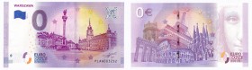 Banknotes
POLSKA / POLAND / POLEN / POLSKO / POLOGNE

0 Euro Warszawa - tylko 5000 egzemplarzy - ciekawa numeracja 

Projekt 0 Euro z motywem War...