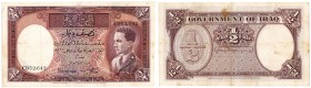 Banknotes
WORLD BANKNOTES / PALESTINE / IRAQ / USA

Iraq. 1/2 dinara 1931 (1935) seria C - VERY RARE 

Niezmiernie rzadki i poszukiwany banknot.Z...