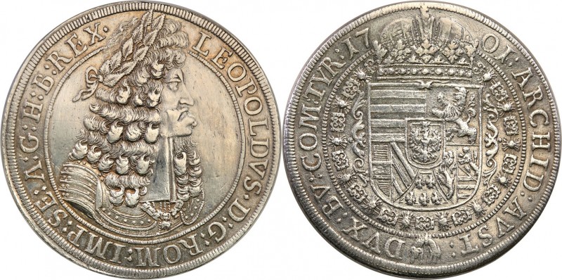 Austria
WORLD COINS

Austria. Leopold I (1657-1705). Taler (Thaler) 1701, Hal...