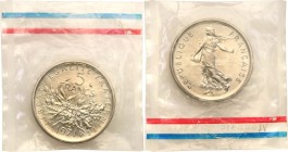 France
WORLD COINS

France. 5 francs 1971 miedzionikiel, Paris, Piedfort (Piefort) 

Piedfort - podwójna, lub zwielokrotniona grubość monety. Rza...