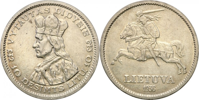 Lithuania
WORLD COINS

Litwa. 10 litu 1936 Książę Witold 

Ładny egzemplarz...