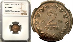 Lithuania
WORLD COINS

Litwa. 2 cent 1936 NGC MS63 BN 

Menniczy egzemplarz z brązową patyną.Parchimowicz 2

Details: 
Condition: NGC MS63 BN ...