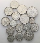 Lithuania
WORLD COINS

Latvia, Lithuania. 1925-1936 set of 16 coins - various denominations 

Zestaw 16 monet przedstawionych na fotografii. Mone...