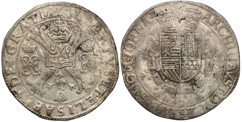 Netherlands
WORLD COINS

Netherlands. Albert & Isabela (1598-1621). Patagon b...