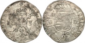 Netherlands
WORLD COINS

Netherlands, Brabant. Filip IV (1621-1665). Patagon 1636, Bruksela 

Delikatny połysk w tle, patyna.Davenport4462; Delmo...