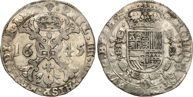 Netherlands
WORLD COINS

Netherlands, Brabant. Filip IV (1621-1665). Patagon ...