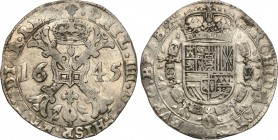 Netherlands
WORLD COINS

Netherlands, Brabant. Filip IV (1621-1665). Patagon 1645, Bruksela 

Dużo połysku w tle, patyna.Davenport4462; Delmonte ...