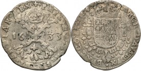 Netherlands
WORLD COINS

Netherlands, Flandren. Filip IV (1621-1665). 1/2 patagona 1633, Brugia 

Patyna.Davenport305

Details: 13,53 g Ag 
Co...