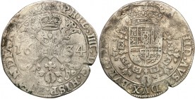 Netherlands
WORLD COINS

Netherlands, Brabant. Filip IV (1621-1665). 1/2 patagona 1634, Bruksela 

Patyna.Davenport 303

Details: 13,74 g Ag 
...