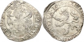 Netherlands
WORLD COINS

Netherlands, Geldren. Taler (Thaler) lewkowy (Leeuwendaalder) 1649 

Końcówka blachy. Dobre detale lwa i rycerza.Delmont...