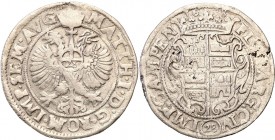 Netherlands
WORLD COINS

Netherlands, Campen. Matthias (1612-1619). Gulden (28 stub) 1618 

Moneta z tytulaturą cesarza Matthiasa.Odmiana z datą ...