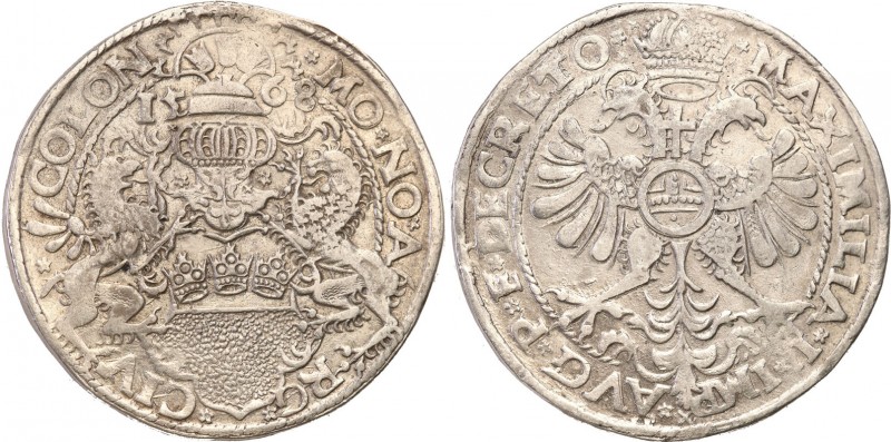 Germany / Prussia
WORLD COINS

Germany, Kolonia. Maksymilian II. Taler (Thale...