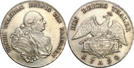 Germany / Prussia
WORLD COINS

Germany, Prusy. Frederick William II (1786-1797). Taler (Thaler) 1790 A, Berlin 

Rzadszy i ciekawszy talar.Delika...