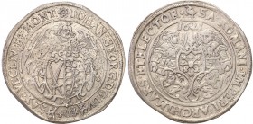 Germany / Prussia
WORLD COINS

Germany, Saxony. Johan Georg (1615-1656). Taler (Thaler) kipper (40 groschen) 1621, Dresden 

Znak Łabędź nad głow...
