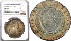 Germany / Prussia
WORLD COINS

Germany, Saxony. Frederick Augustus III (1763-1806). Taler (Thaler) 1795 IEC, Dresden NGC MS64+ (MAX) 

Najwyższa ...