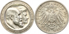 Germany / Prussia
WORLD COINS

Germany, Wuerttemberg. 3 mark 1911 F, Stuttgart 

Bardzo ładny egzemplarz. Dużo połyskuAKS 146; Jaeger 177

Deta...