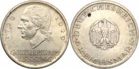 Germany / Prussia
WORLD COINS

Germany, Weimar. 5 mark 1929 A, Berlin - Lessing 

Delikatna patyna. Dużo połysku.AKS 63, Jaeger 336

Details: 2...