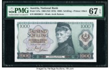 Austria Austrian National Bank 1000 Schilling 1.7.1966 (ND 1970) Pick 147a PMG Superb Gem Unc 67 EPQ. 

HID09801242017

© 2020 Heritage Auctions | All...