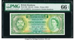 British Honduras Government of British Honduras 1 Dollar 1.5.1965 Pick 28b PMG Gem Uncirculated 66 EPQ. 

HID09801242017

© 2020 Heritage Auctions | A...