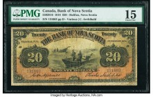 Canada Halifax, NS- Bank of Nova Scotia $20 2.1.1918 Pick S628b Ch.# 550-28-16 PMG Choice Fine 15. 

HID09801242017

© 2020 Heritage Auctions | All Ri...