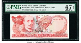 Costa Rica Banco Central de Costa Rica 1000 Colones 23.7.1997 Pick 264a PMG Superb Gem Unc 67 EPQ. 

HID09801242017

© 2020 Heritage Auctions | All Ri...
