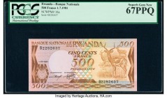 Rwanda Banque Nationale du Rwanda 500 Francs 1.7.1981 Pick 16a PCGS Superb Gem New 67 PPQ. 

HID09801242017

© 2020 Heritage Auctions | All Rights Res...