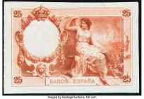 Spain Banco de Espana 25 Pesetas ND Pick UNL Unincorporated Back Proof Pick Crisp Uncirculated. 

HID09801242017

© 2020 Heritage Auctions | All Right...