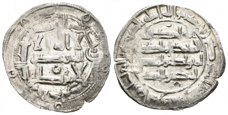 Emirato. Al Hakam I. Dirhem. 202 H. Al Andalus. (Vives-114). Ag. 2,65 g. EBC. Es...