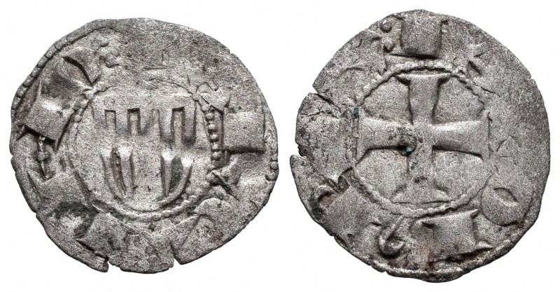 Corona de Aragón. Jaime I (1213-1276). Dinero. Cataluña. (Cru-306). Ve. 0,68 g. ...