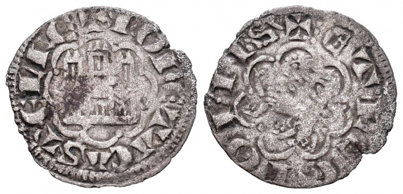 Reino de Castilla y León. Alfonso X (1252-1284). Novén. Sin marca de ceca. (Baut...