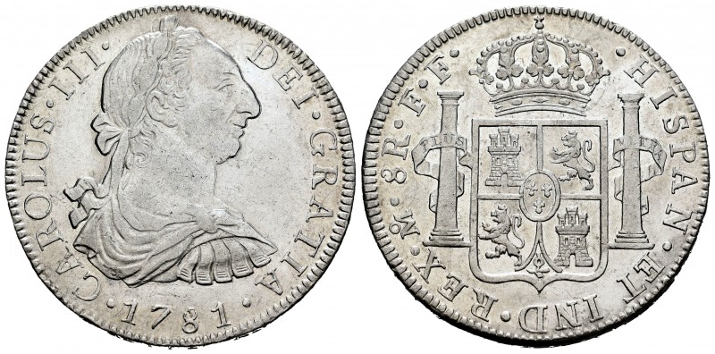 Carlos III (1759-1788). 8 reales. 1781. México. FF. (Cal 2008-931). (Cal 2019-11...