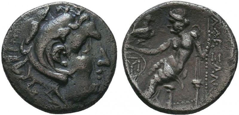 Kings of Macedon . Alexander III. "The Great" (336-323 BC). AR Drachm 

Conditio...