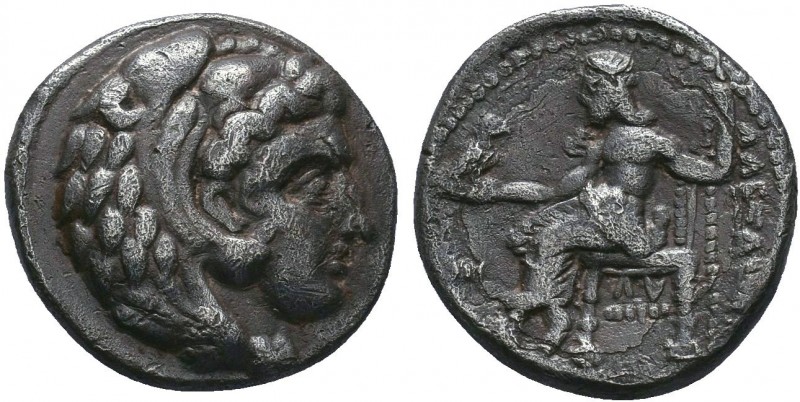 Kings of Macedon . Alexander III. "The Great" (336-323 BC). AR Drachm 

Conditio...